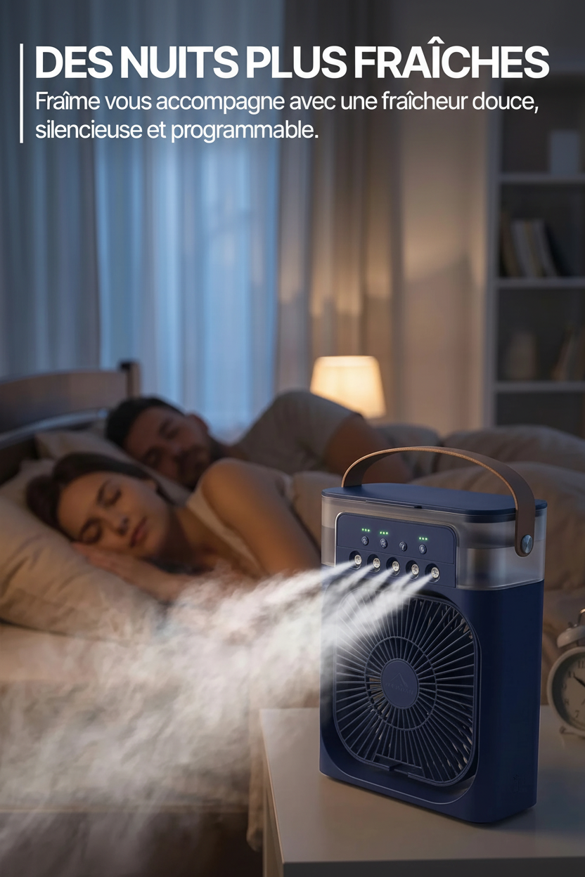 Des nuits plus fraîches - bannière mobile